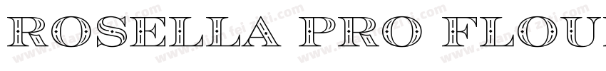 Rosella Pro Flourish字体转换